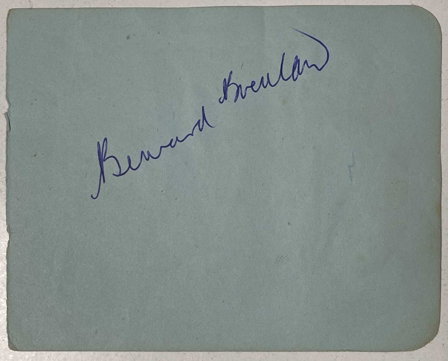 MARLON BRANDO (1924-2004) A SIGNED AND INSCRIBED PAGE. - Image 2 of 2