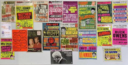 MUSIC / THEATRE / VARIETY - ORIGINAL 20TH C POSTER COLLECTION.