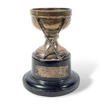 GOLF MEMORABILIA - SILVER COURSE RECORD TROPHY, 1938.