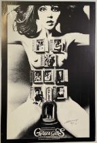 ANDY WARHOL / ALAN ALDRIDGE - ORIGINAL CHELSEA GIRLS (1966) POSTER SIGNED BY ALAN ALDRIDGE.