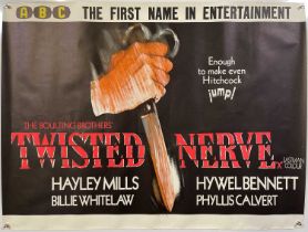 TWISTED NERVE (1968) UK QUAD POSTER.