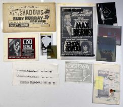 ADVERTISING POSTERS C 20TH C AND PROOF DESIGNS INC THE SHADOWS.