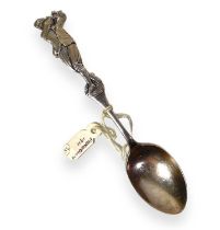 GOLF MEMORABILIA - HARRY VARDON SILVER SPOON, 1911.