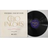 PIERRE FOURNIER - CELLO ENCORES LP (ORIGINAL UK COLUMBIA - 33CX 1644)