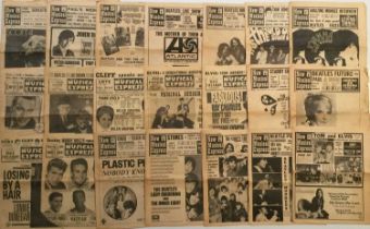 NME MAGAZINE - COLLECTION OF C 1960S TITLES.