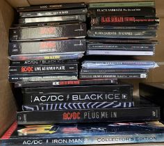 ACDC / SABBATH / MAIDEN / LED ZEPPELIN / MOTORHEAD - CD / DVD / VHS / BOX SETS