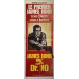 JAMES BOND - DR NO (1962) - FRENCH FILM POSTER.
