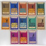 IAN FLEMING - JAMES BOND - 1988 CORONET BOOKS SET.