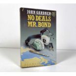 JOHN GARDNER - JAMES BOND - NO DEALS MR. BOND - 1988 - UK FIRST EDITION.