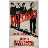 BUZZCOCKS / ULTRAVOX - 1979 US TOUR POSTER.