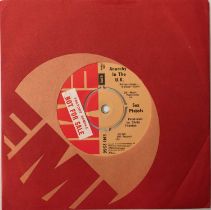 SEX PISTOLS - ANARCHY IN THE UK 7" (UK FACTORY SAMPLE STICKERED COPY - EMI 2566)