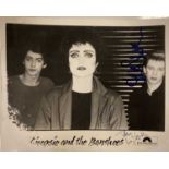 SIOUXSIE AND THE BANSHEES SIGNED PHOTO