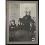 SIOUXSIE AND THE BANSHEES - LARGE FULLY SIGNED 1981 JUJU POSTER.