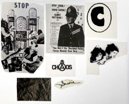 BOY LONDON / SEDITIONARIES - PUNK FASHION HISTORY - ORIGINAL CELLULOID SHEETS FOR SEDITIONARIES ERA