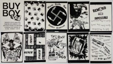 BOY LONDON / SEDITIONARIES / JAMIE REID - PRINTS OF CLASSIC PUNK ERA DESIGNS / MOTIFS.