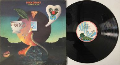 NICK DRAKE - PINK MOON LP (ORIGINAL UK COPY - ISLAND ILPS 9184)