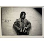 PRINCE, BACKSTAGE AT THE PARADISO, 1981 - A LIMITED EDITION SIGNED PRINT BY VIRGINIA TURBETT.