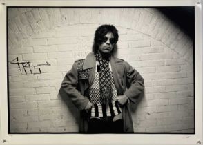 PRINCE, BACKSTAGE AT THE PARADISO, 1981 - A LIMITED EDITION SIGNED PRINT BY VIRGINIA TURBETT.