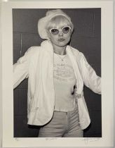 JOHN ROWLANDS - PHOTOGRAPHER SIGNED LIMITED EDITION PRINT - DEBBIE HARRY/BLONDIE.