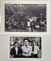 SIMPLE MINDS - LIMITED EDITION SIGNED PHOTO PRINTS.