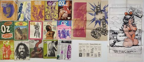 OZ MAGAZINE - 14 ISSUES / POSTERS.