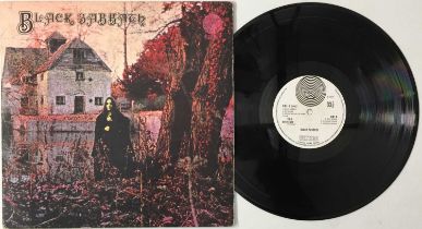 BLACK SABBATH - S/T LP (UK 1ST PRESS - VERTIGO SWIRL - PHILIPS - VO6)