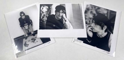 PAUL WELLER/THE JAM - A SET OF THREE LIMITED EDITION PHOTO PRINTS - VIRGINIA TURBETT.