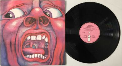 KING CRIMSON - IN THE COURT OF THE CRIMSON KING LP (OK OG - PINK ISLAND - A2/ B4 - ILPS 9111)