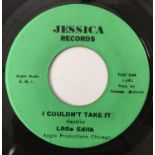 LITTLE EDITH - I COULDN'T TAKE IT 7" (JESSICA RECORDS - J-405)