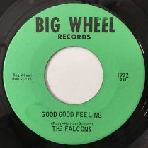 THE FALCONS - GOOD GOOD FEELING 7" (US STOCK - BIG WHEEL - 1972)