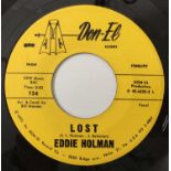 EDDIE HOLMAN - LOST/ SHE'S BEAUTIFUL 7" (US STOCK - DON-EL RECORDS - 124)