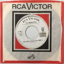 THE BOBBETTES - I'VE GOTTA FACE THE WORLD 7" (US PROMO - RCA VICTOR - 47-8832)