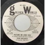 TONY MICHAELS - PICTURE ME AND YOU/ I LOVE THE LIFE I LIVE 7" (US PROMO - GOLDEN WORLD - GW-41)