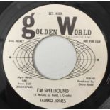 TAMIKO JONES - I'M SPELLBOUND/ AM I GLAD NOW 7" (US PROMO - GOLDEN WORLD - GW-40)