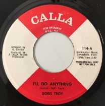 DORIS TROY - I'LL DO ANYTHING 7" (PROMO - CALLA 114)