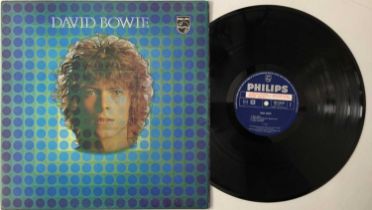DAVID BOWIE - DAVID BOWIE LP (DUTCH OG - FACTORY SAMPLE - PHILIPS - 852 146 BY)