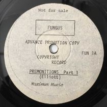 FUNGUS - PREMONITIONS LP (UK PROMO - MAXIMUM MUSIC - FUN 1)