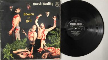 HARSH REALITY - HEAVEN & HELL LP (UK ORIGINAL - SBL 7891)