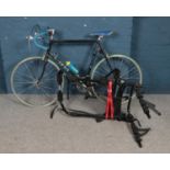 A British Eagle Kinetic bicycle with mixed components such as Sakae Custom handlebars. Also includes