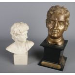 Two busts. Including one titled Serres (Antony) Baigneuses Surprises, etc.
