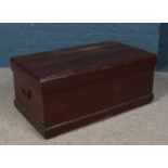 A vintage painted carpenters chest.