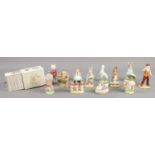 A good quantity of Beatrix Potter figures, by Royal Albert, together with 'The Miniature World of