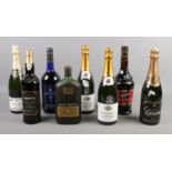 A quantity of assorted sealed alcohol. To include Remy Martin fine champagne cognac, Dow's port