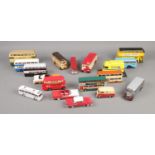 Eighteen loose die-cast vehicles mainly by Exclusive First Editions and Corgi.