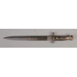 An unmarked WWI military bayonet. CAN NOT POST OVERSEAS