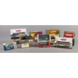 A quantity of assorted scale model vehicles. To include Corgi, Lledo and Boots for Corgi. Top of box