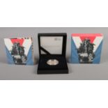 The Royal Mint; A boxed Â£2 silver proof coin, commemorating the 75th anniversary of VE Day. With