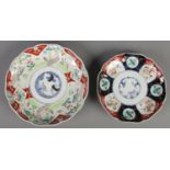 Two 19th century Japanese Imari plates.