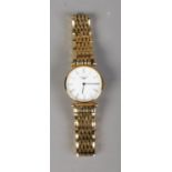 A ladies gold plated Longines La Grande Classique wrist watch. Not running.