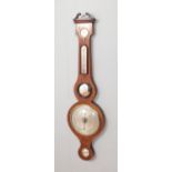 A John Delyer banjo barometer. Overall good condition.